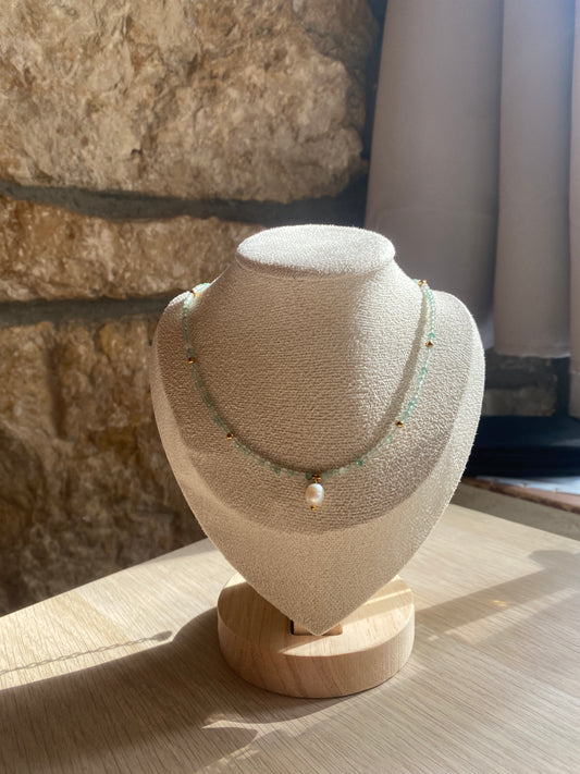 Earth Aventurine Pendant Necklace